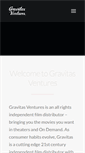 Mobile Screenshot of gravitasventures.com